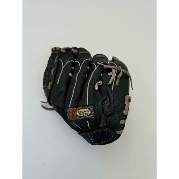 Louisville Slugger Men's Softball Leather Baseball Glove Mitt Genesis 1884 Black - Picture 2 of 7